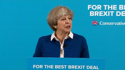 Theresa May has attacked Jeremy Corbyn's ability to lead