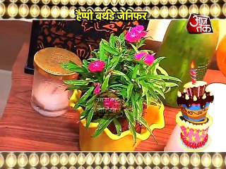 With whom is Jennifer Winget celebrating her birthday!! Beyhadh