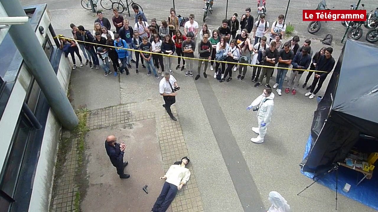 Lorient. Journée criminalistique au Lycée Saint-Joseph