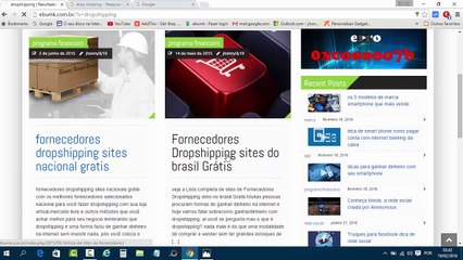 Lista de fornecedores Dropshipping nacional do brasil