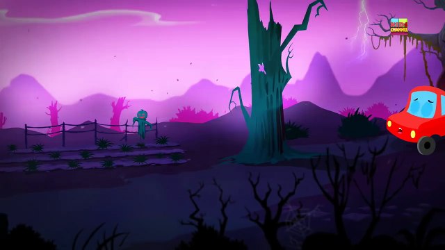 Little Red Car Halloween Is Back Haunted House Monster Truck Halloween Videos For Ch