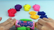 Play Doh Seahorses with Sea Animals molds Cookie Cutters Fun and Creative for Kids