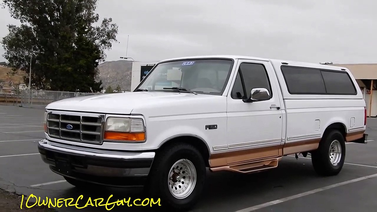 1995 Ford F-150 Pickup Truck ~ Eddie Bauer GSA Government Tr