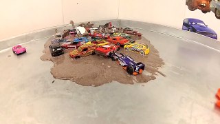 Small Cars Crashes in the mud Video f
