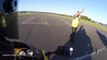 Motorcyclist Fails Trying To Wheelie During A