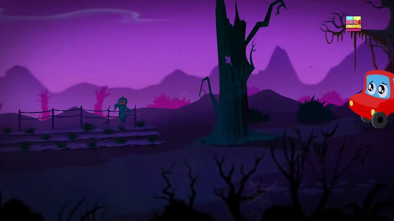 Little Red Car   Halloween Is Back   Haunted House Monster Truck   Halloween Videos For Chi