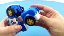 TOY UNBOXING - Robocar Poli Toy _ Deluxe Transformer Blue Rob