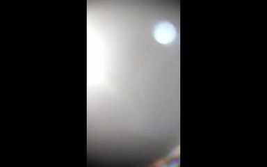 Extremely Large NIBIRU Blue Planet in texas sky May 2017