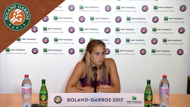 Roland-Garros 2017 : 1T conférence de presse Monica Puig