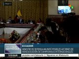 Presidente de Ecuador anuncia acciones que asumirá en próximos días