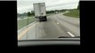 Semi driver loses control, crashes on