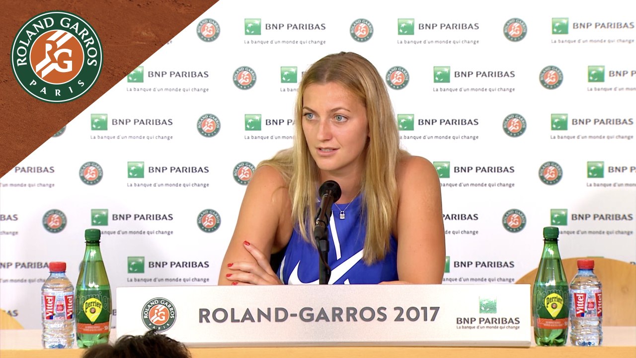 Roland-Garros 2017 : 1T conférence de presse Petra Kvitova