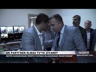 AK Parti'den Elmas TV'ye ziyaret...