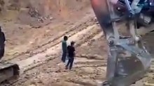 Excavator recovery goes terribly wr