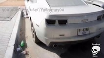 Abandoned cars in Dubai - Chevrolet Camaro RS. Abandoned sport cars