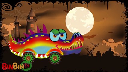 Big Truck   Evil Crocodile Truck   Dump Truck   Water Tank   Scary Videos for Children   BinBin