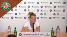 Roland-Garros 2017 : 1T conférence de presse Svetlana Kuznetsova