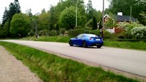 Girl driving Subaru BRZ, with Milltek e