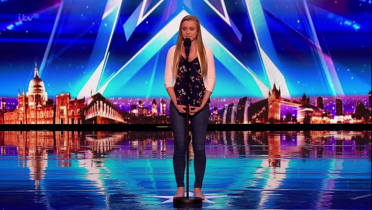 14 Years Old Girl Leaving the Judges Open-Mouthed With Her Talented Voice , Britain's Got Talent