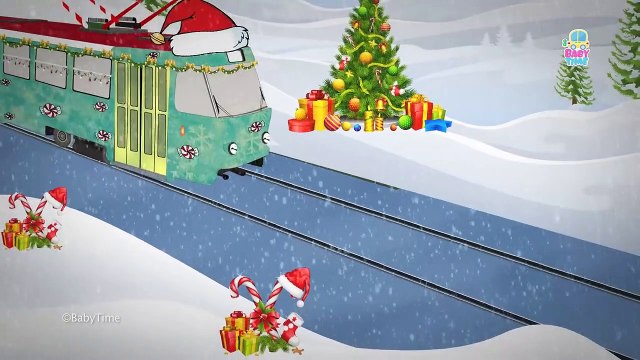 Learning Transport & Railway Vehicles Name kids Learning vehicles Name With Santa Claus -