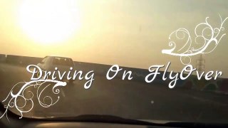 Driving On Difficult flyover   Driving Lesson Urdu Hindi   Drive Car U