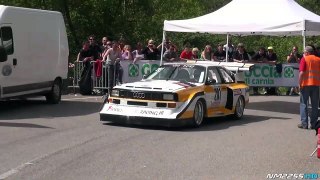 Hillclimb Cars Launches & Huge SOUNDS! - Audi S1 Quattro, Lancer EVO, Alfa 155 DT