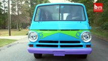 Movie Buff Builds Scooby Doo’s 'Mystery Machine' Van  RIDICULOUS R