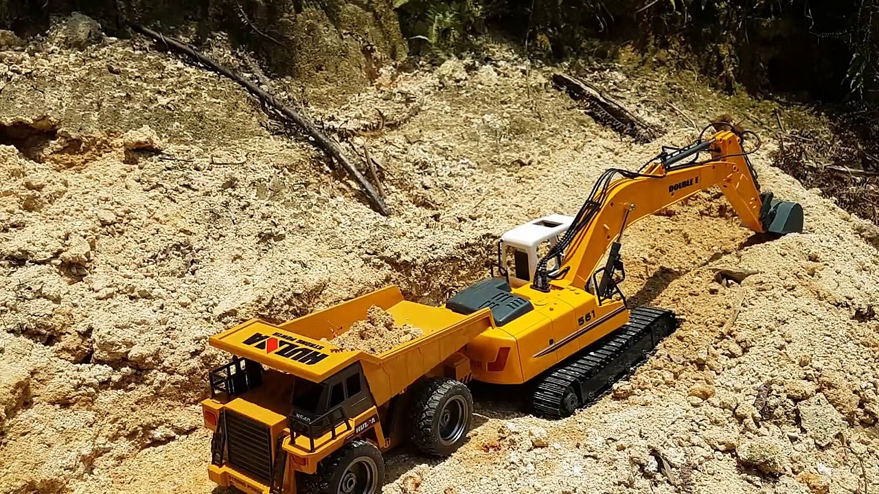 Car for kids   Excavator, Dump truck videos for children   Kids videos by B
