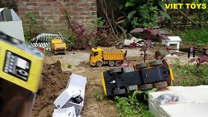 Unboxing toys   Car toys for children   Excavator for kids   Children to