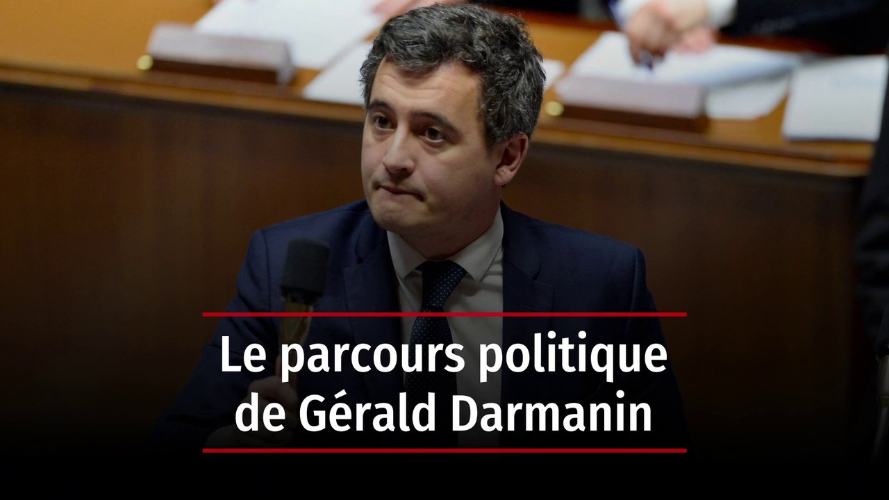 Le parcours politique de Gérald Darmanin