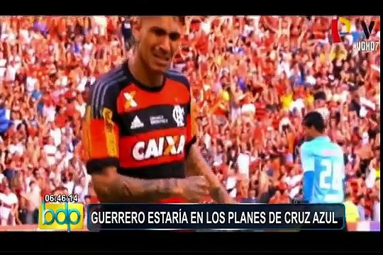 Paolo Guerrero estaría en los planes del Cruz Azul
