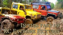 RC Cars MUD OFF Road — Land Rover Defender 90 and Hummer H1 #1— RC Extreme Pict