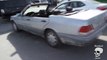 Abandoned Mercedes Benz w140 s500 cabrio EXCLUSIVE. Abandoned Mercedes Lorinser k50 w220