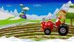 Learning Farm Vehicles Name & Sound   Kids Learning Vehicles Name With Santa Claus