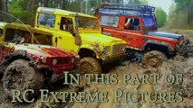 RC Cars MUD OFF Road — Land Rover Defender 90 and Hummer H1 #1— RC Extreme Pic
