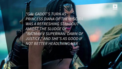 'Wonder Woman' is blowing critics away