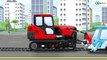 JCB Children Video with Truck and JCB Excavator & Crane | Educational Trucks Kids Animation Cartoon