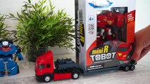 Tobot car toys transformers robot cars - Video for children - Fire truck - 또봇 장난감