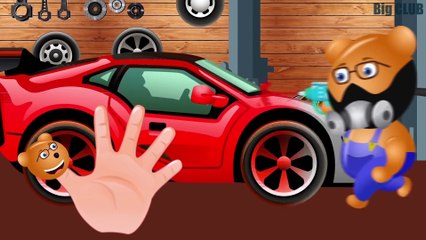 Mega Gummy Bear building own new house! Finger Family Song and Nursery Rhymes For Children