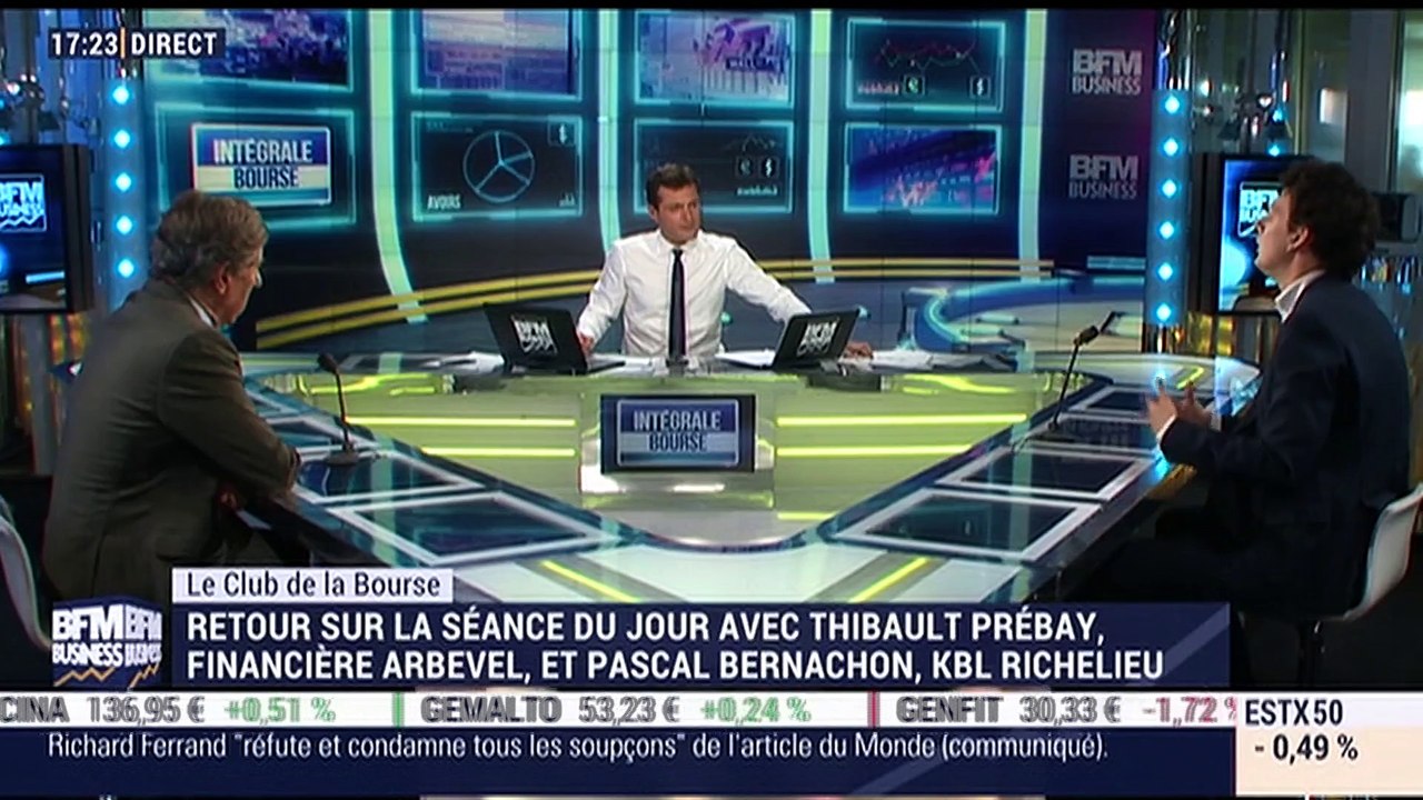 Le Club de la Bourse: Pascal Bernachon, Thibault Prébay et Alexandre Baradez - 30/05
