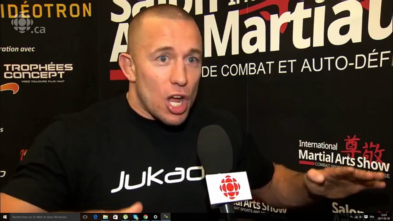 Interview avec Georges St-Pierre