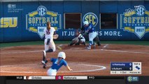 Auburn softball defeats Kentucky 2-0 (SEC Tournament)