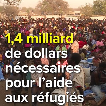 1,4 milliard de dollars nécessaires pour l’aide aux réfugiés sud-soudanais