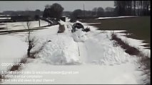 Awesome Powerful Snow Plow Train Blower Through Deep Snow railway tracks Full HD Compi