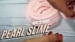 How to Make Giant Pearl Slime! DIY Easy, Shiny Slime Withou