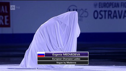 Скачать видео: Evgenia Medvedeva - Closing Gala - 2017 European Figure Skating Champ