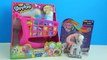 MLP Nurse Redheart and Shopkins Shoppin Cart Toys Pinkie Goes Shopping