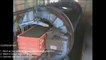 World Amazing Modern Intelligent Technology Machines Unloading Coal Train Rotary Dumper Opera