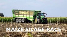 Maize Silage Race 2016   NH FR9050 - Krone ZX560 - JD 7280R - FENDT 939 936   Immink Aal