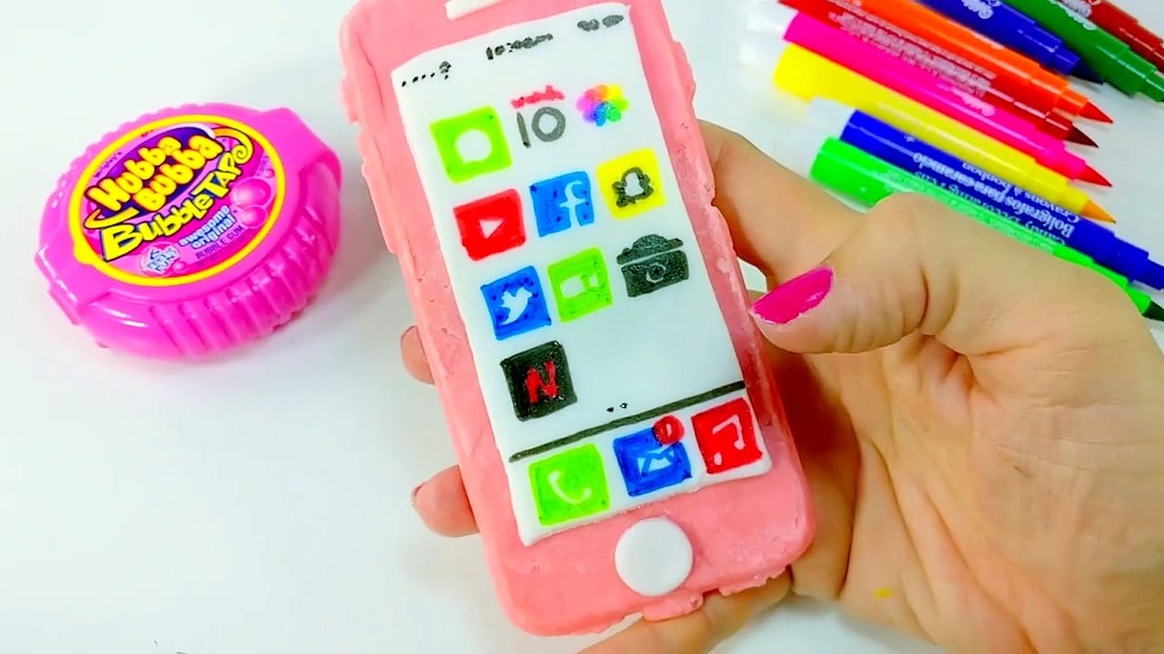 DIY HUBBA BUBBA HACKS Part 2! HUBBA BUBBA BACON!! PLUS iPHONE & PUSH POP!!!  Bu